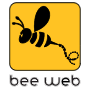 Logo Bee Web - Web Design, Criação de Sites, Web Marketing, Lojas Online