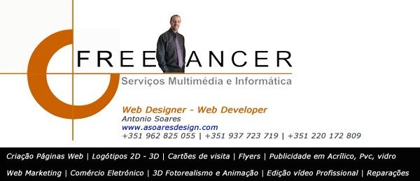 Foto 1 de Freelancer - Serviços Multimédia e Informática