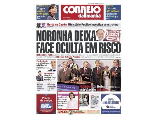 Foto 2 de Jornal Correio da Manhã, Évora