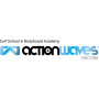 Logo Action Waves - Escola de Surf