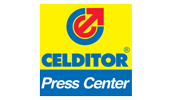 Logo Celditor Press Center, Serra Shopping