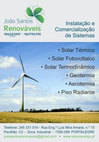 Foto 1 de João Santos Renováveis - Energias Renováveis e Construção Civil