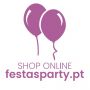 Logo FestasParty - A sua Loja de Festas e Cake Design