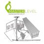 Logo Masterlevel, Unipessoal Limitada - Construção, Arquitetura e Engenharia