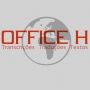 Logo Office H - Transcrições, Traduções e Produção de Textos, Unipessoal, Lda